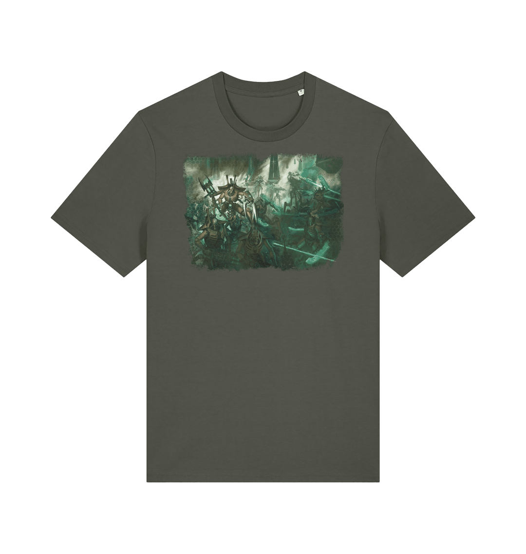 Khaki Printed T-shirt